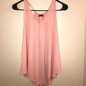 Pink blouse / tank